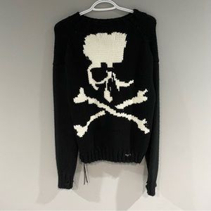 Mastermind Japan skull knit sweater